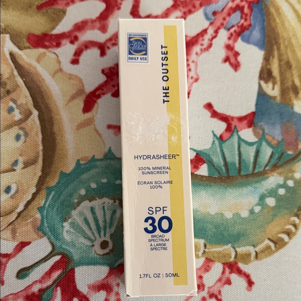 The Outset Hydrasheer Mineral Sunscreen SPF 30